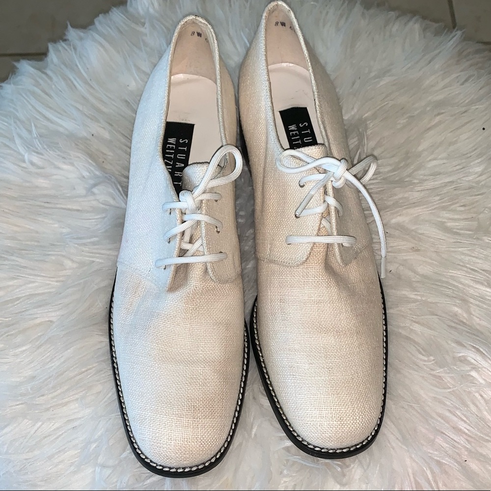 Stuart Weitzman Women’s Oxfords Lace Up Shoes😍
